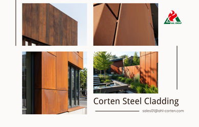 Corten Steel Cladding Wall